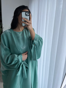 Abaya 2 pièces - TURQUOISE