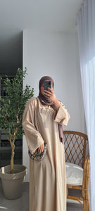 Robe basique-BEIGE