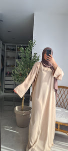 Robe basique-BEIGE