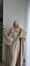 Charger l&#39;image dans la galerie, ABAYA FEYZA- BEIGE
