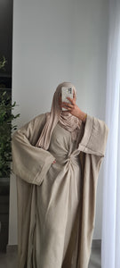 ABAYA FEYZA- BEIGE