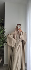 ABAYA FEYZA- BEIGE