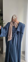 Charger l&#39;image dans la galerie, ABAYA FEYZA- BLEU JEAN
