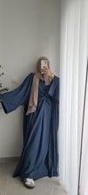 Charger l&#39;image dans la galerie, ABAYA FEYZA- BLEU JEAN
