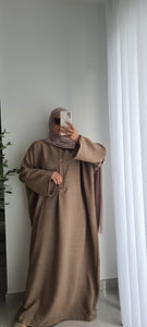 ABAYA FARASHA-TAUPE