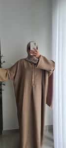 ABAYA FARASHA-TAUPE