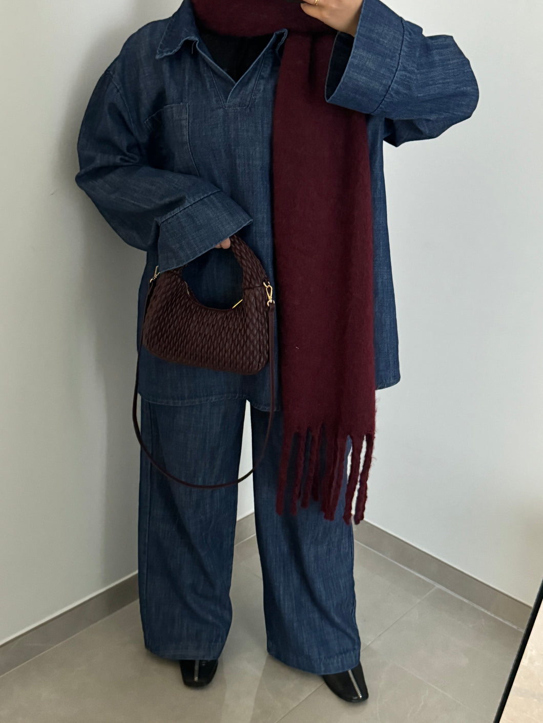 Ensemble Jeans oversize