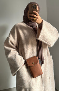 Veste manteau - BEIGE ( L130 cm & 115cm )