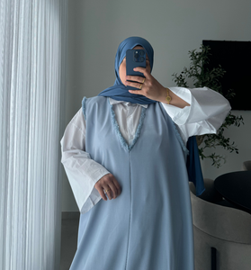 Robe + CHEMISE-BLEU BÉBÉ