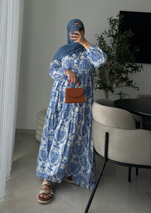 Robe SANTORIN-BLEU