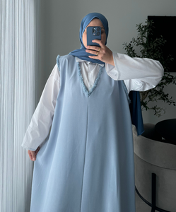 Robe + CHEMISE-BLEU BÉBÉ