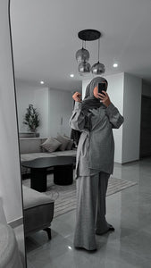 Ensemble Wrap Gris