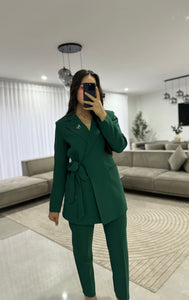 Ensemble Tailleur- VERT