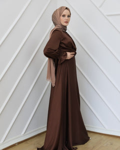 ROBE MIRAY- MARRON