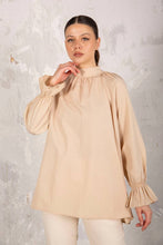 Charger l&#39;image dans la galerie, Blouse Longue -  NUDE
