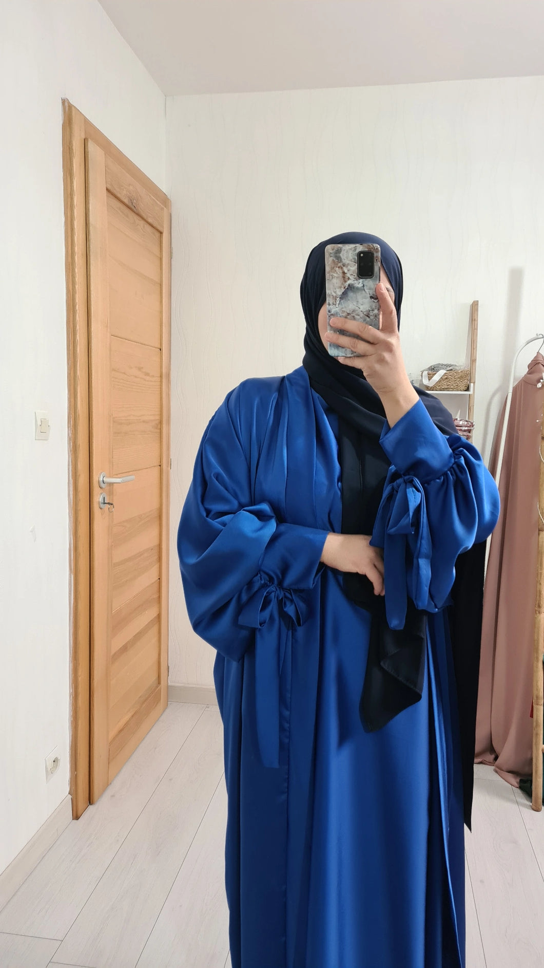 ABAYA AZRA - BLEU